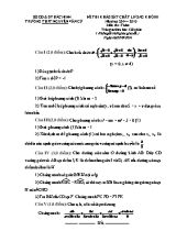 Đề thi khảo sát chất lượng khối 10 Năm học 2014  2015 Môn thi Toán